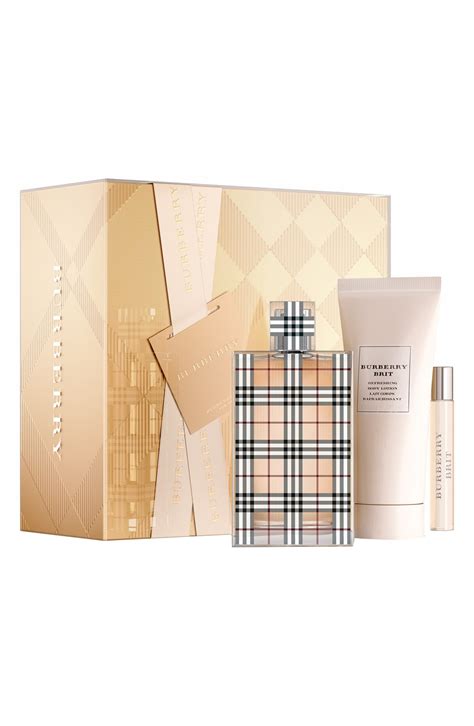 3.5 oz burberry brit women gift set|Burberry Brit Gift Set .